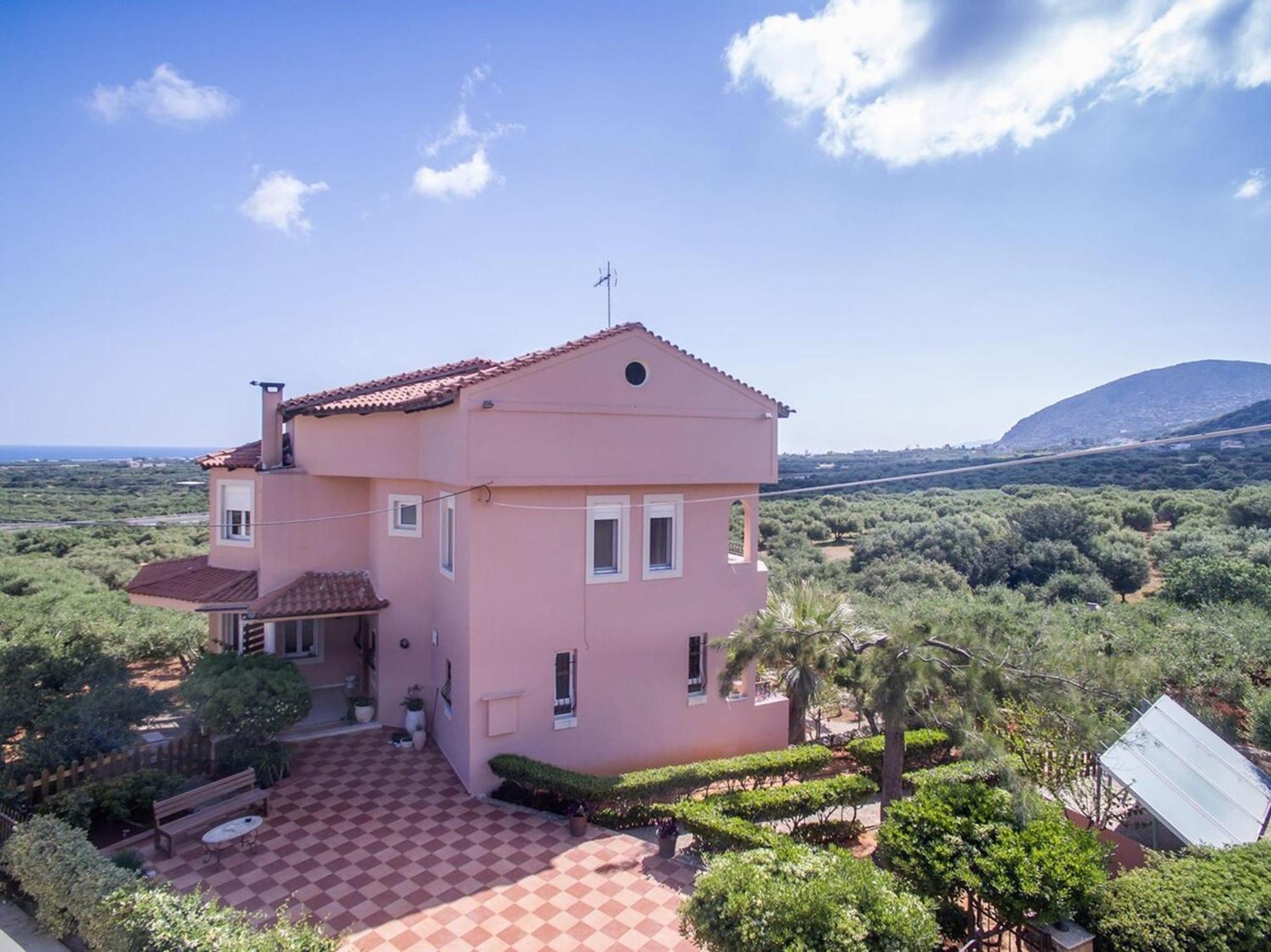 Villa Agriana Countryside Bagian luar foto